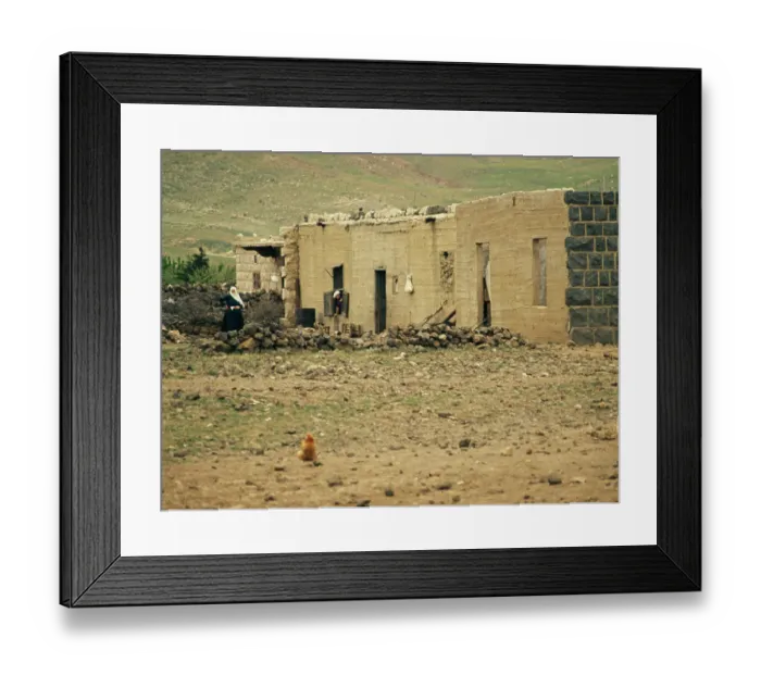 Framed Print : Village Of Hader, Golan Heights Framed Print : Village Of Hader, Golan Heights