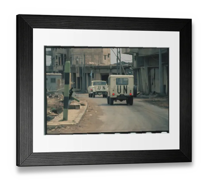 Framed Print : Israeli Troops Leaving Syria Framed Print : Israeli Troops Leaving Syria