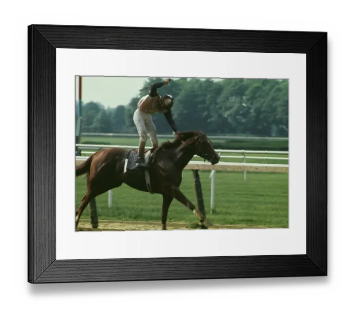 Framed Print : Miguel Rivera Riding Little Current