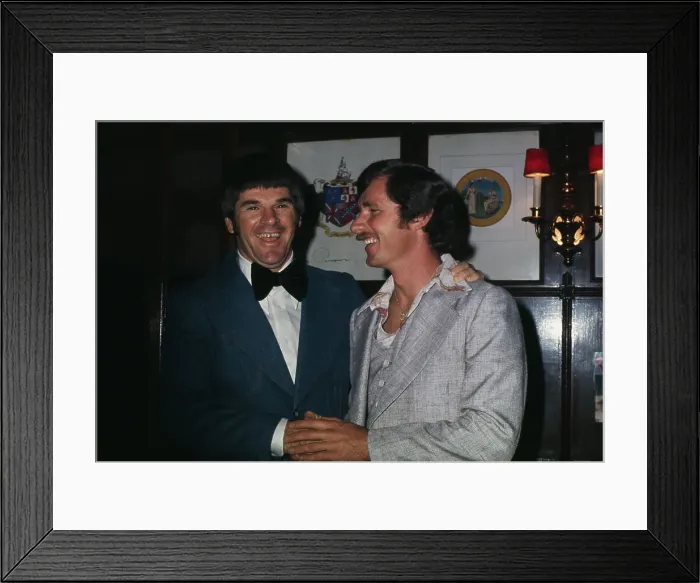 Framed Print : Baseball Players Peter Rose And Bud Harrelson