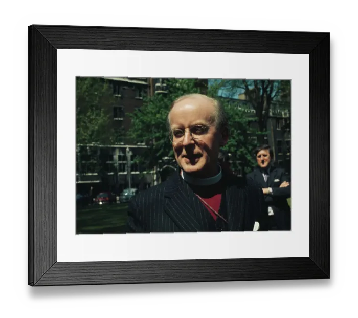 Framed Print : Archbishop Donald Coggan Framed Print : Archbishop Donald Coggan