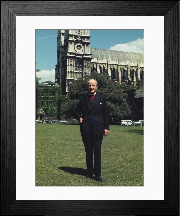Framed Print : Archbishop Donald Coggan Framed Print : Archbishop Donald Coggan