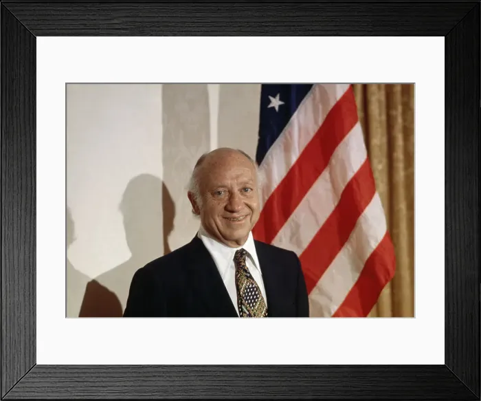Framed Print : Portrait of Jacob Javits Framed Print : Portrait of Jacob Javits