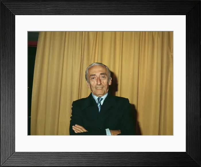 Framed Print : Oceanographer Jacques Cousteau Framed Print : Oceanographer Jacques Cousteau