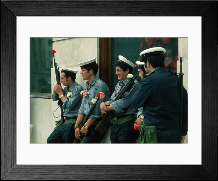 Framed Print : Soldiers Conversing Together Framed Print : Soldiers Conversing Together