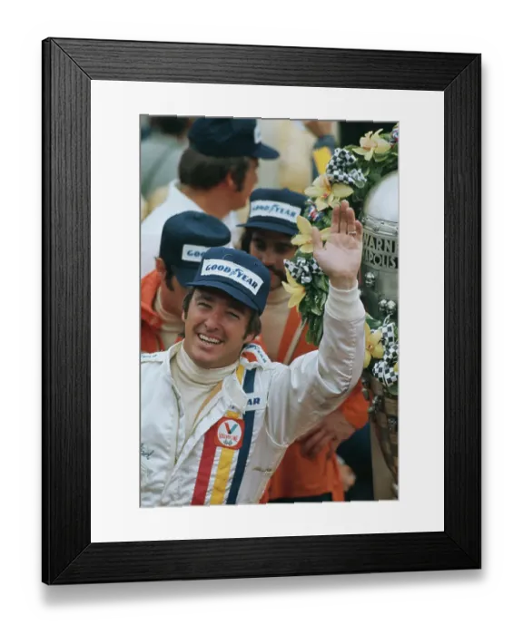 Framed Print : Racing Driver Johnny Rutherford Framed Print : Racing Driver Johnny Rutherford