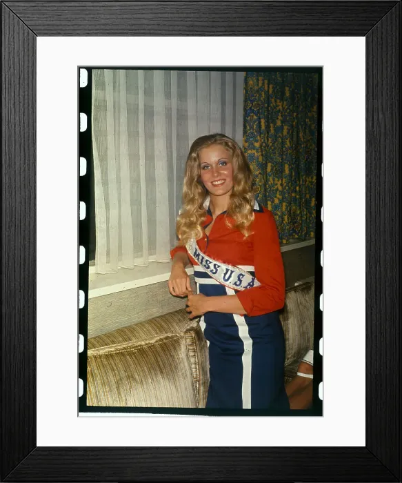 Framed Print : Miss USA Karen Jean Morrison Framed Print : Miss USA Karen Jean Morrison