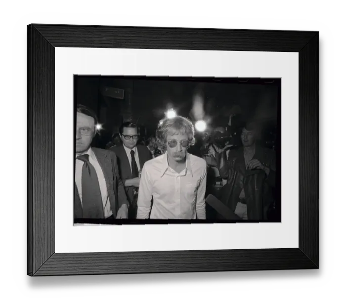 Framed Print : Steven Weed Going to Court Framed Print : Steven Weed Going to Court