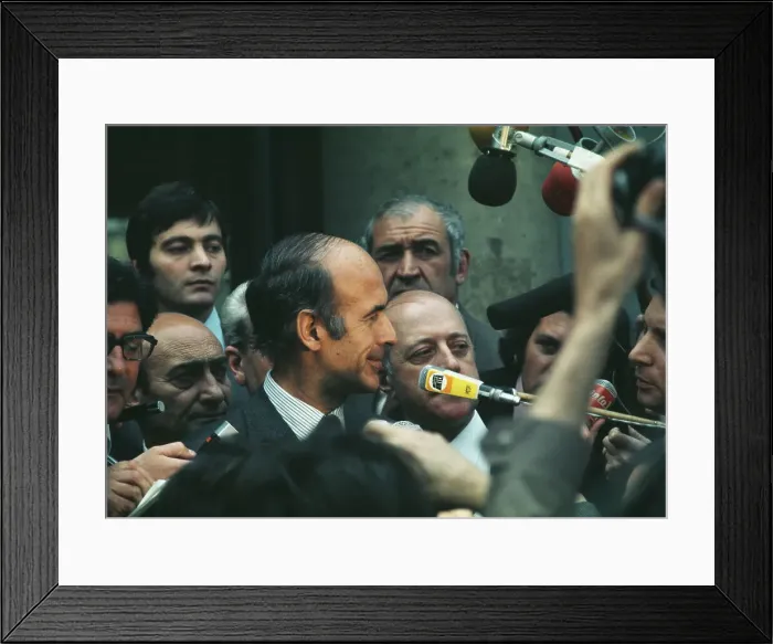 Framed Print : Valery Giscard D'Estaing