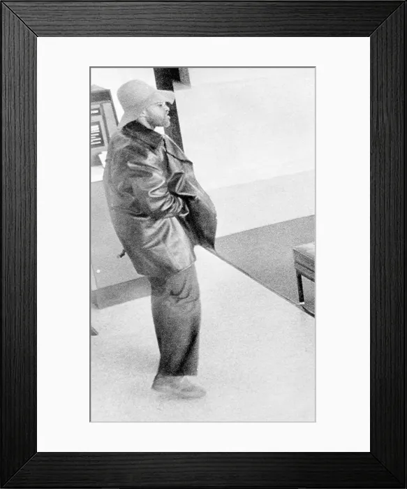 Framed Print : SLA Member Donald DeFreeze During Bank Robbery Framed Print : SLA Member Donald DeFreeze During Bank Robbery
