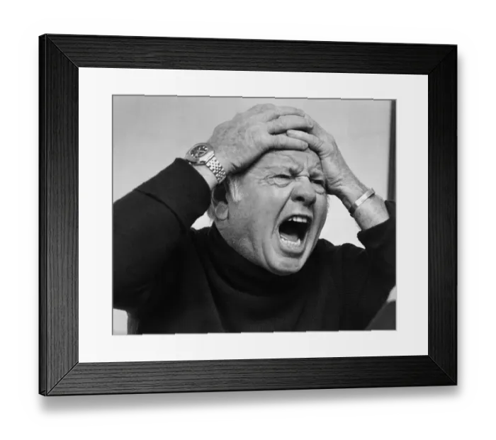 Framed Print : Mickey Rooney Screaming Framed Print : Mickey Rooney Screaming