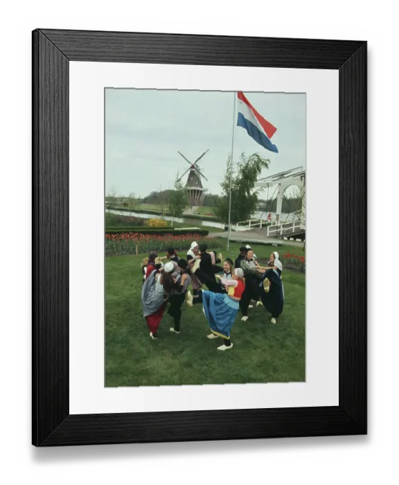 Framed Print : Clog Dancing In Holland, Michigan Framed Print : Clog Dancing In Holland, Michigan