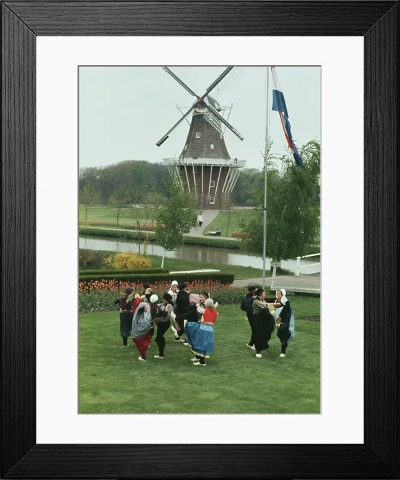 Framed Print : Clog Dancing In Holland, Michigan Framed Print : Clog Dancing In Holland, Michigan