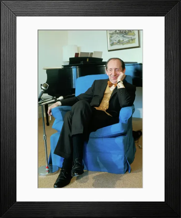 Framed Print : Vladimir Horowitz at Press Conference Framed Print : Vladimir Horowitz at Press Conference