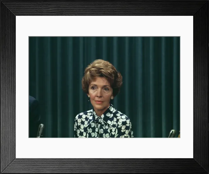 Framed Print : Nancy Reagan, American Actress Framed Print : Nancy Reagan, American Actress