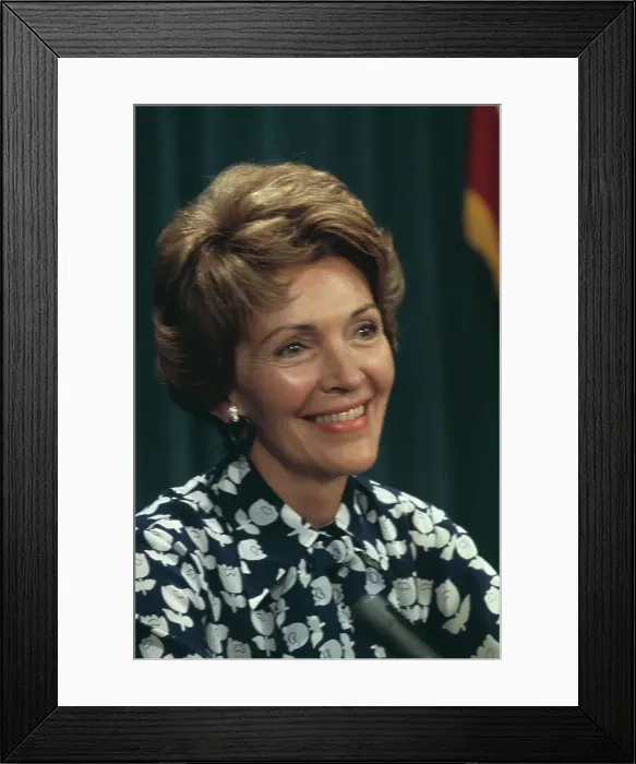 Framed Print : Nancy Reagan, American Actress Framed Print : Nancy Reagan, American Actress