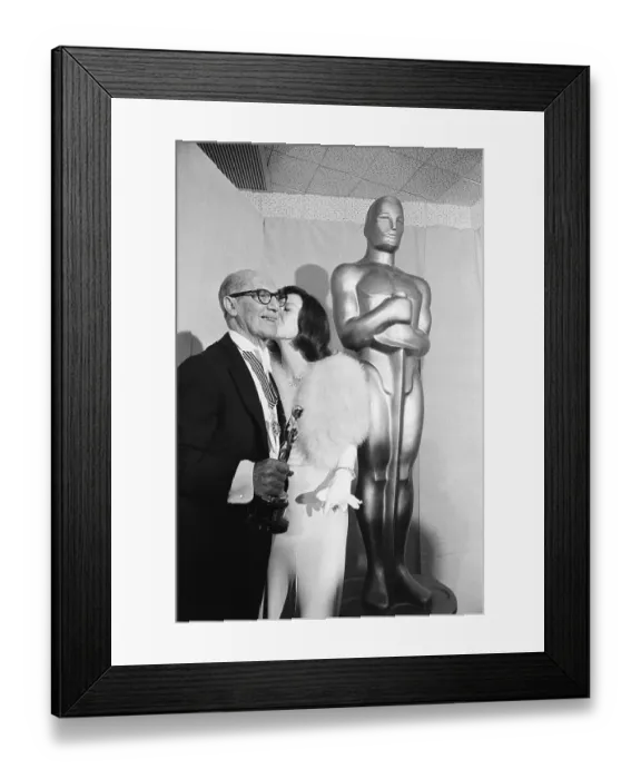 Framed Print : Groucho Marx And Erin Fleming At Oscars Framed Print : Groucho Marx And Erin Fleming At Oscars