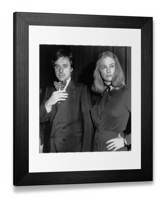Framed Print : Peter Bogdanovich and Cybill Shepherd Framed Print : Peter Bogdanovich and Cybill Shepherd