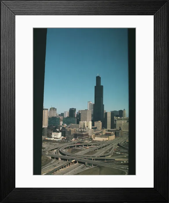 Framed Print : Chicago Skyline