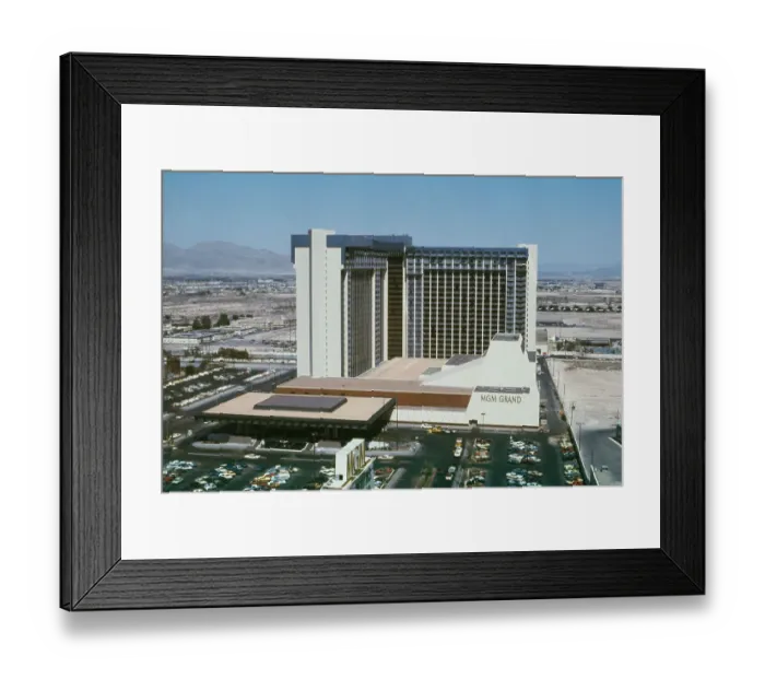 Framed Print : MGM Grand Hotel In Las Vegas