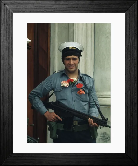 Framed Print : Carnation Revolution Framed Print : Carnation Revolution