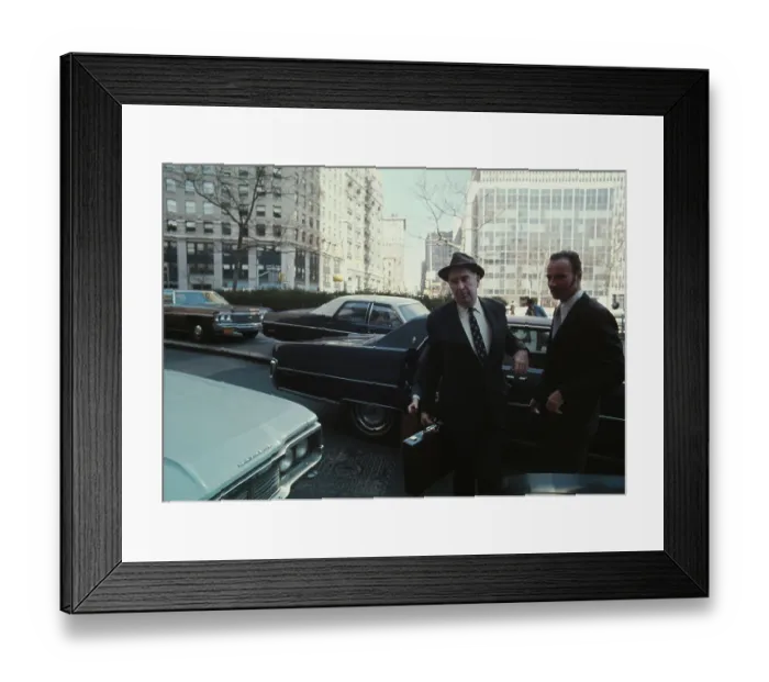 Framed Print : Former Attorney General John N Mitchell Framed Print : Former Attorney General John N Mitchell