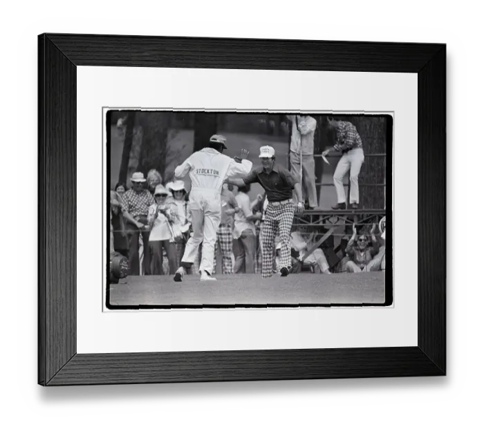 Framed Print : Dave Stockton On Gold Course W / Caddie Framed Print : Dave Stockton On Gold Course W / Caddie