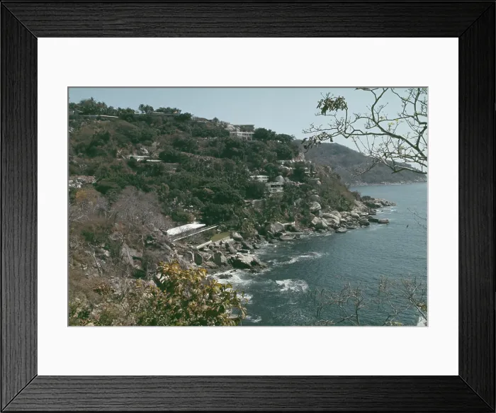 Framed Print : Emilio Robaso's Villa In Acapulco