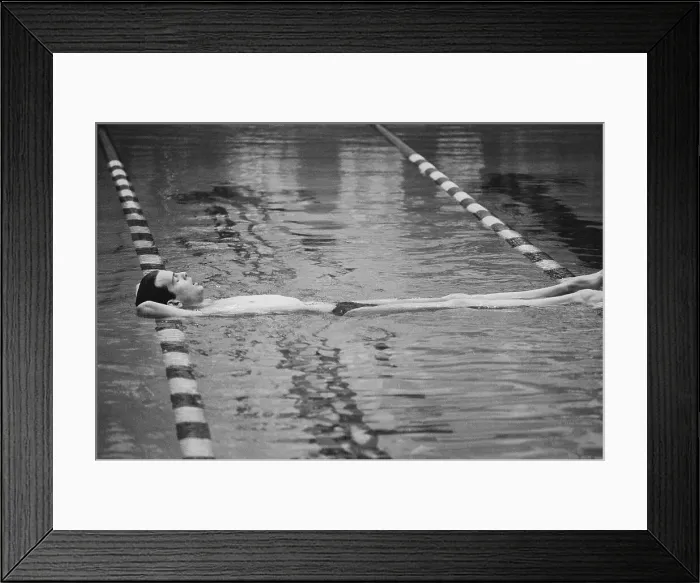 Framed Print : John Naber Resting After Winning 200-Meter Backstroke Framed Print : John Naber Resting After Winning 200-Meter Backstroke