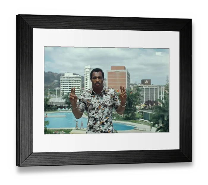 Framed Print : Norton In Caracas, 1974 Framed Print : Norton In Caracas, 1974