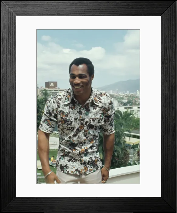 Framed Print : Norton In Caracas, 1974 Framed Print : Norton In Caracas, 1974