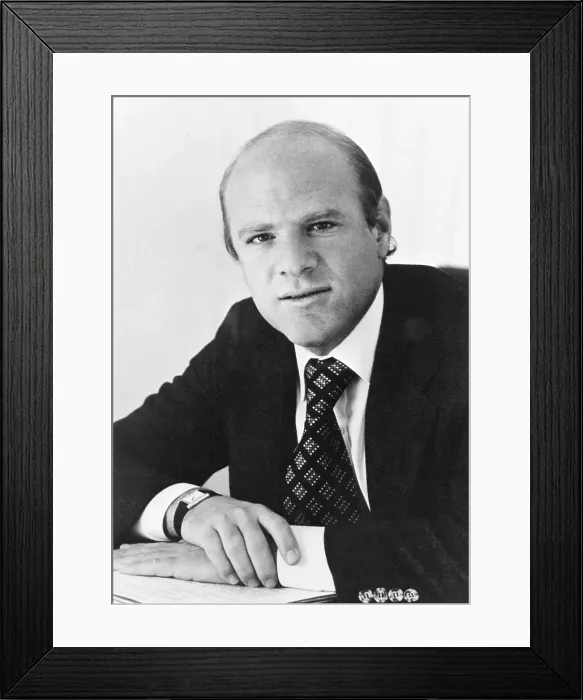 Framed Print : Portrait of Barry Diller Framed Print : Portrait of Barry Diller