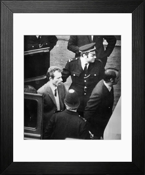 Framed Print : Suspect in Princess Anne Kidnap Attempt