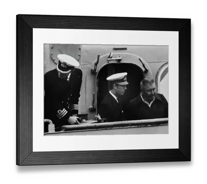 Framed Print : Prince Charles In California