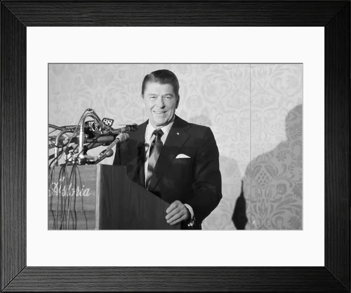 Framed Print : Ronald Reagan Framed Print : Ronald Reagan