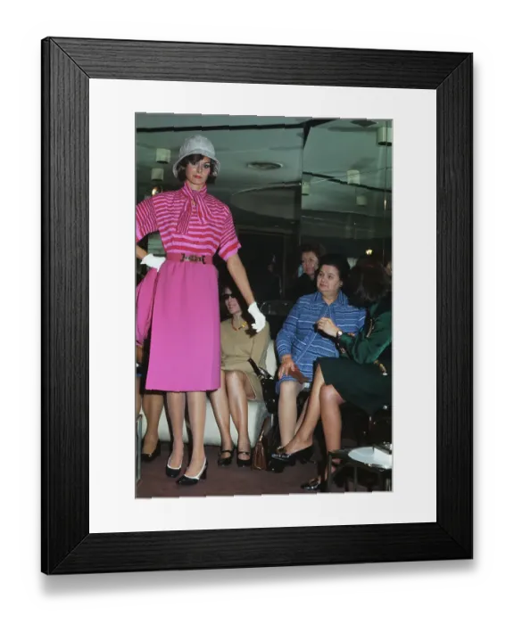 Framed Print : Lydia Gromyko At Fashion show Framed Print : Lydia Gromyko At Fashion show