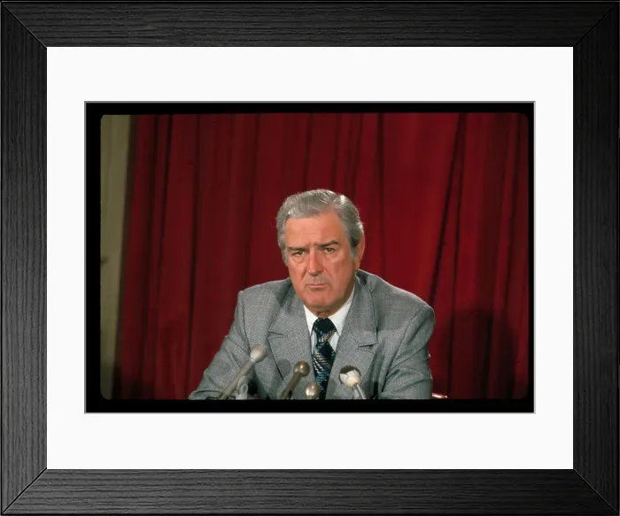 Framed Print : Indicted Former Treasury John B. Connally Framed Print : Indicted Former Treasury John B. Connally