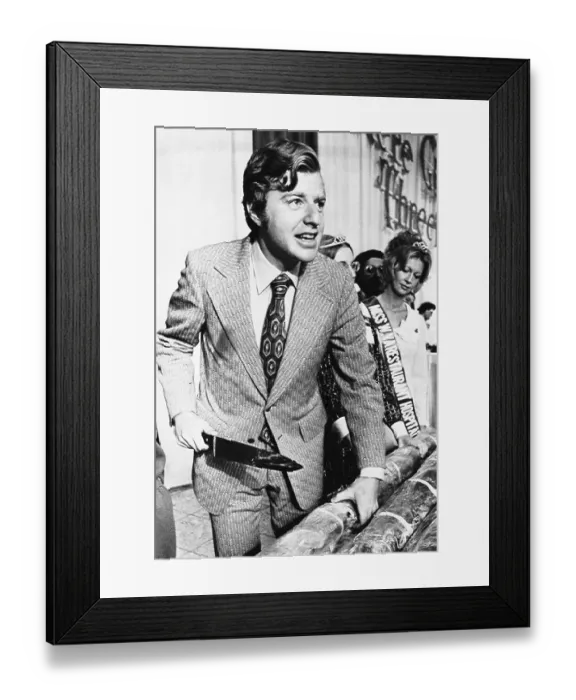 Framed Print : Jerry Springer Weilds Knife Over Hero Framed Print : Jerry Springer Weilds Knife Over Hero