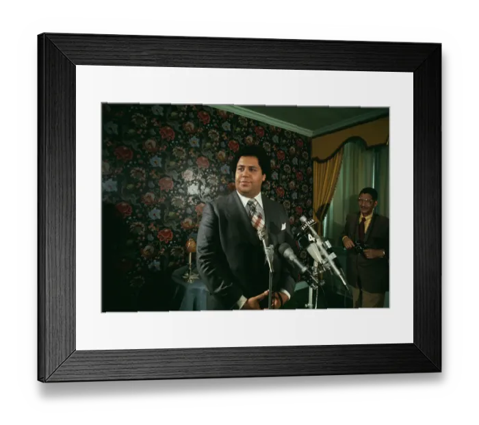 Framed Print : Atlanta Mayor Maynard H Jackson Framed Print : Atlanta Mayor Maynard H Jackson