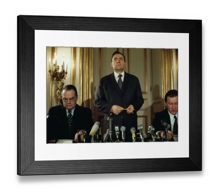 Framed Print : Andrei Gromyko In Paris Framed Print : Andrei Gromyko In Paris