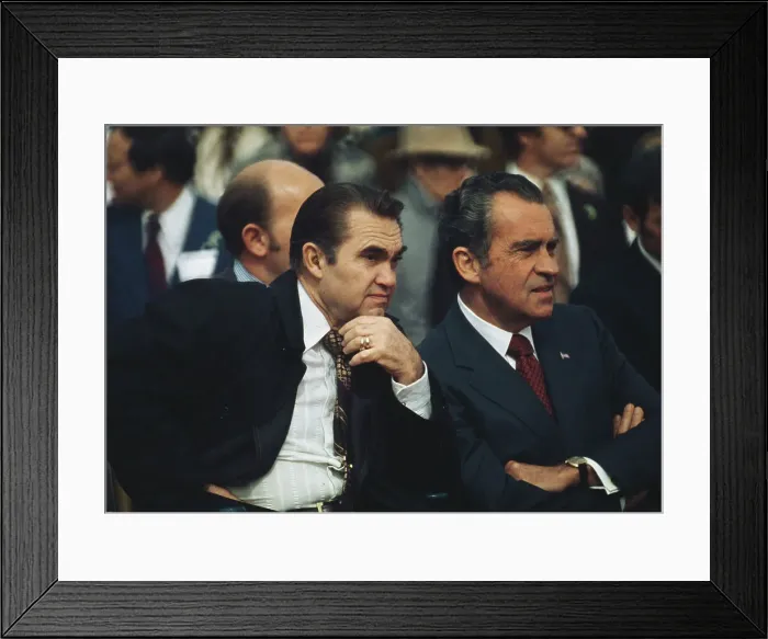 Framed Print : Governor Wallace And President Nixon Framed Print : Governor Wallace And President Nixon