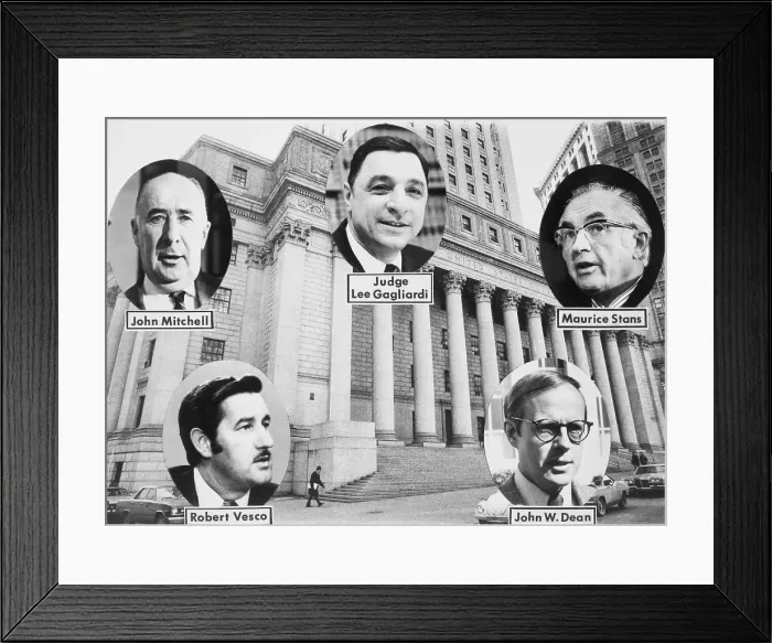 Framed Print : Watergate Conspirators Framed Print : Watergate Conspirators