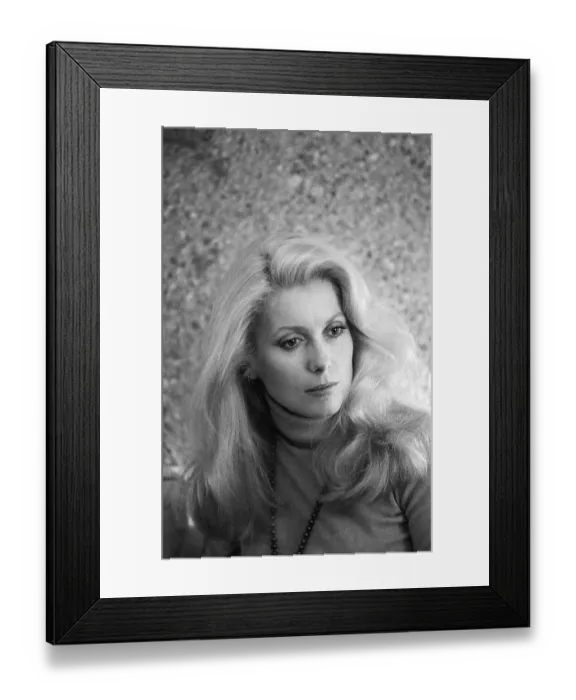 Framed Print : Catherine Deneuve Framed Print : Catherine Deneuve