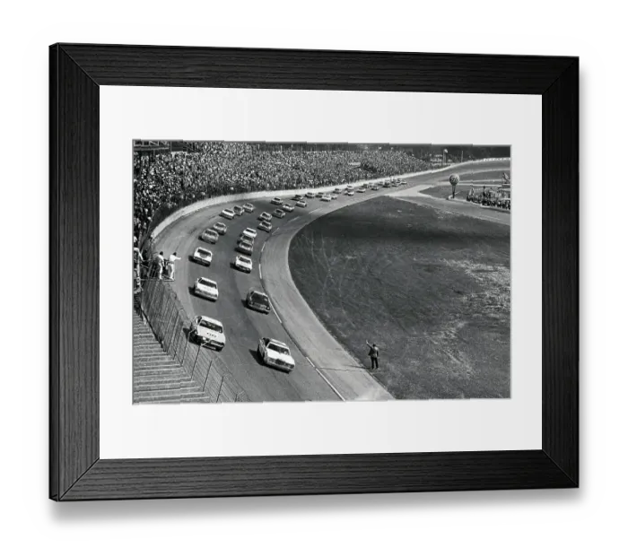 Framed Print : Daytona 500 Race at the Beginning Framed Print : Daytona 500 Race at the Beginning