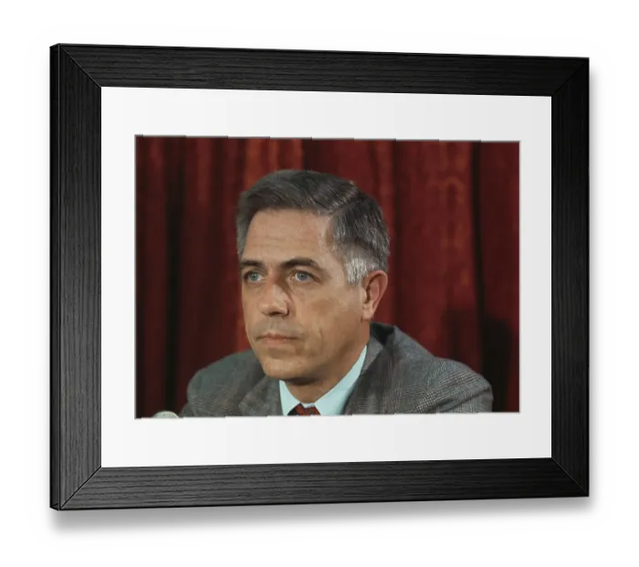 Framed Print : New York Senator James Buckley