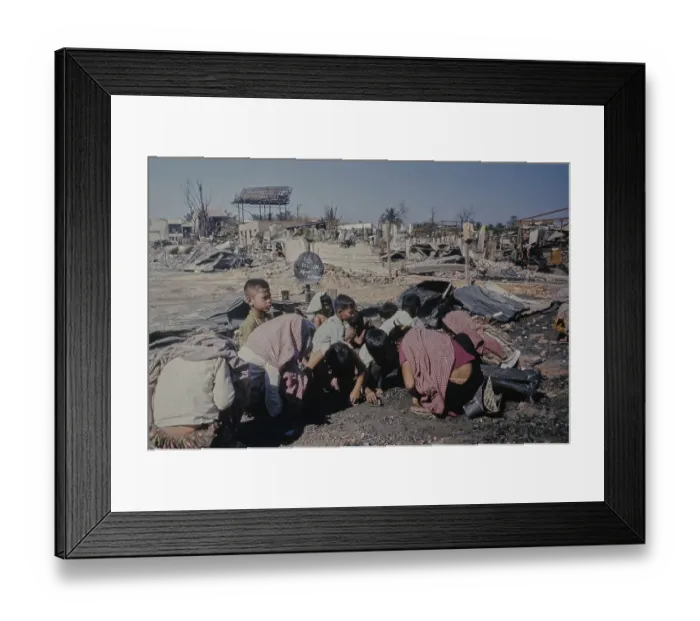 Framed Print : Children In Phnom Penh