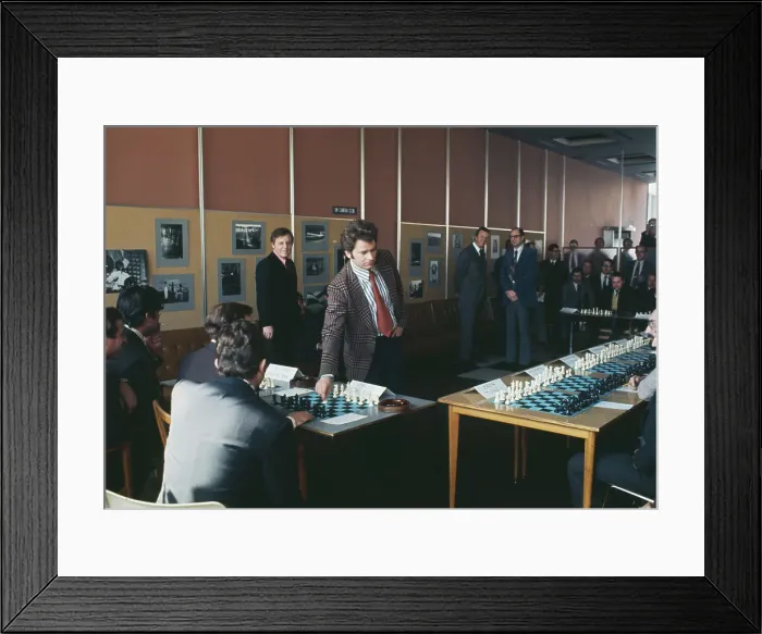 Framed Print : Chess Grandmaster Bobby Spassky Framed Print : Chess Grandmaster Bobby Spassky