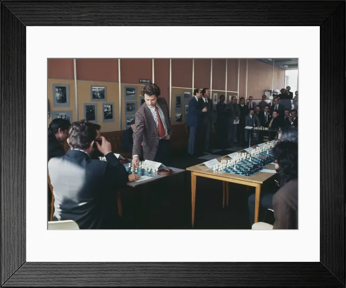Framed Print : Chess Grandmaster Bobby Spassky Framed Print : Chess Grandmaster Bobby Spassky