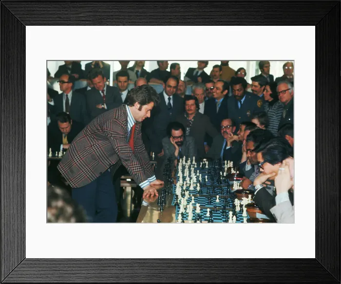 Framed Print : Boris Spassky Playing Chess Framed Print : Boris Spassky Playing Chess