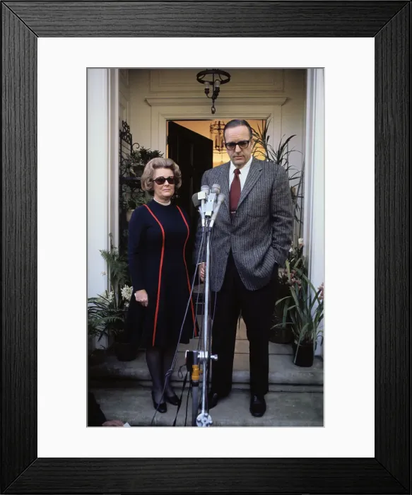 Framed Print : Catherine & Randolph Hearst Call For Patty's Release Framed Print : Catherine & Randolph Hearst Call For Patty's Release